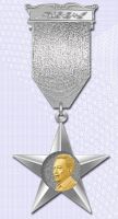 Изображение награды : нагрудный (наградной) знак "Медаль премии антикоррупции"