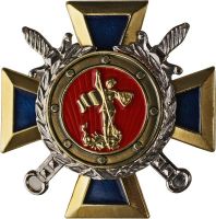 Изображение награды : нагрудный (наградной) знак "За отличие в службе в особых условиях"