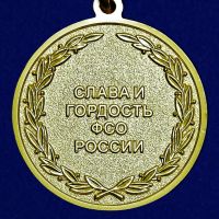 Изображение награды : медаль "Ветеран федеральных органов государственной охраны"