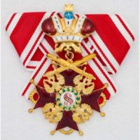 Изображение награды : орден "Святого Станислава (обр. 1839 г. с кор. с мечами)"