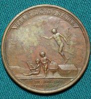 Изображение награды : настольная медаль "Для учащихся в С.П.Б. коммерческом училище"
