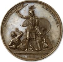 Изображение награды : настольная медаль "На освобождение Амстердама"