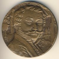 Изображение награды : настольная медаль "Александр Алябьев"