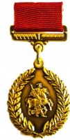 Изображение награды : нагрудный (наградной) знак "Почетный спасатель г. Москвы"