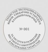 Изображение награды : медаль "За заслуги в развитии местного самоуправления в Республике Татарстан"