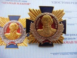 Изображение награды : орден "Атаман Платов"