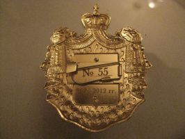 Изображение награды : знак "1150 лет образования Русского государства"