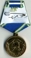 Изображение награды : медаль "Пожарная охрана г. Троицка. 30 лет."