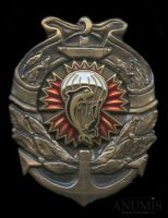 Изображение награды : знак "Спецназ ВМФ"