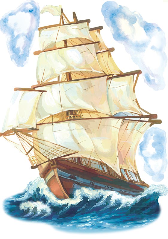 Иллюстрация к разделу "Море и корабли" (logo91.jpg)